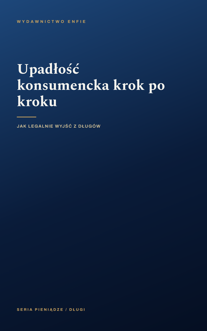 Upadłość konsumencka krok po kroku