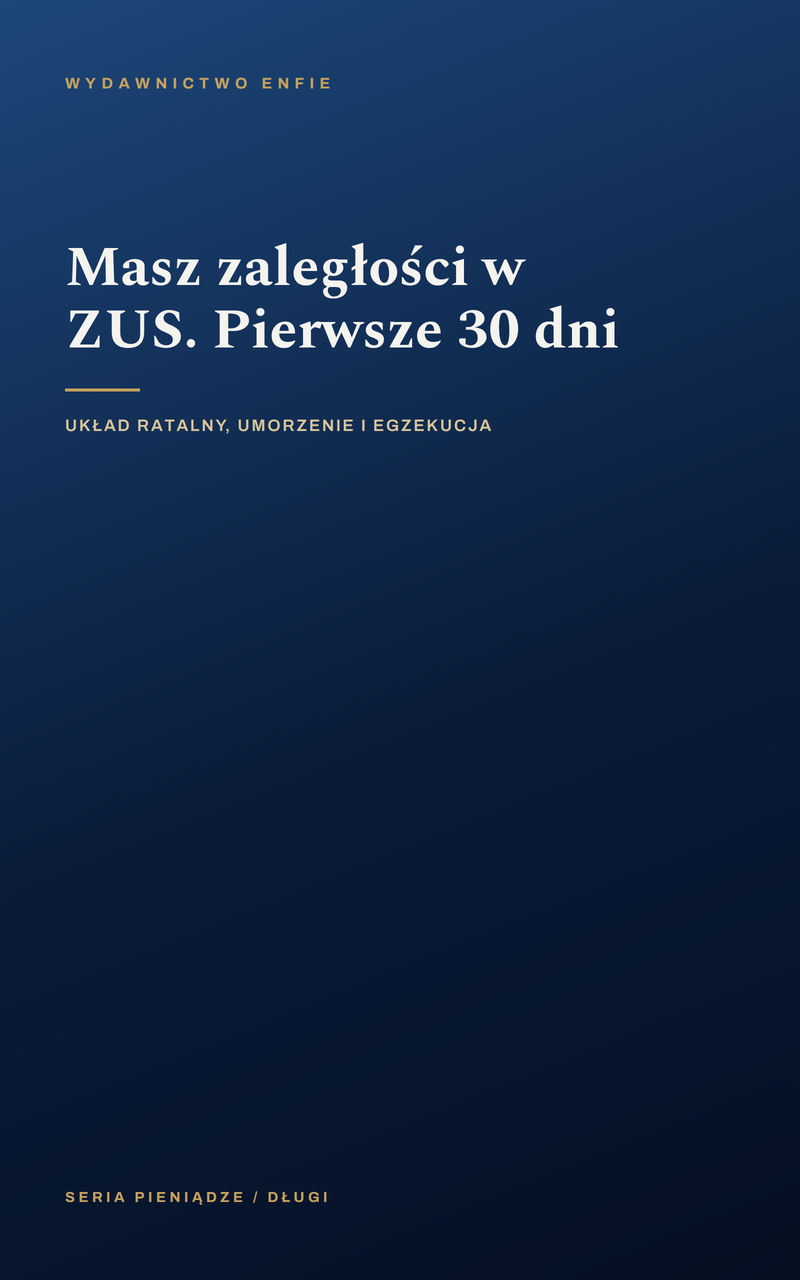 Masz zaległości w ZUS. Pierwsze 30 dni